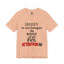 Root of evil-Attention-Jersey Knit T-Shirt