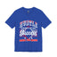 Hustle in Silence-Jersey Knit T-Shirt