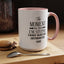 Outsmarted-Accent Coffee Mug (11, 15oz)
