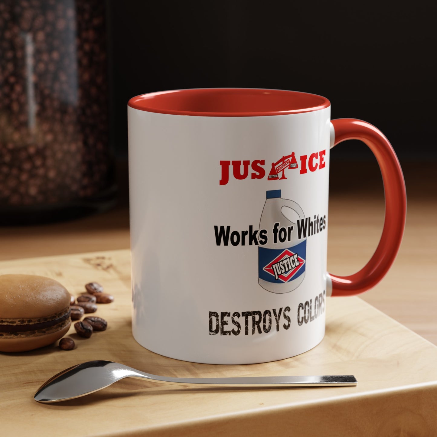 Justice System-Accent Coffee Mug (11, 15oz)