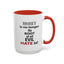 Root of Evil-Hate-Accent Coffee Mug (11, 15oz)