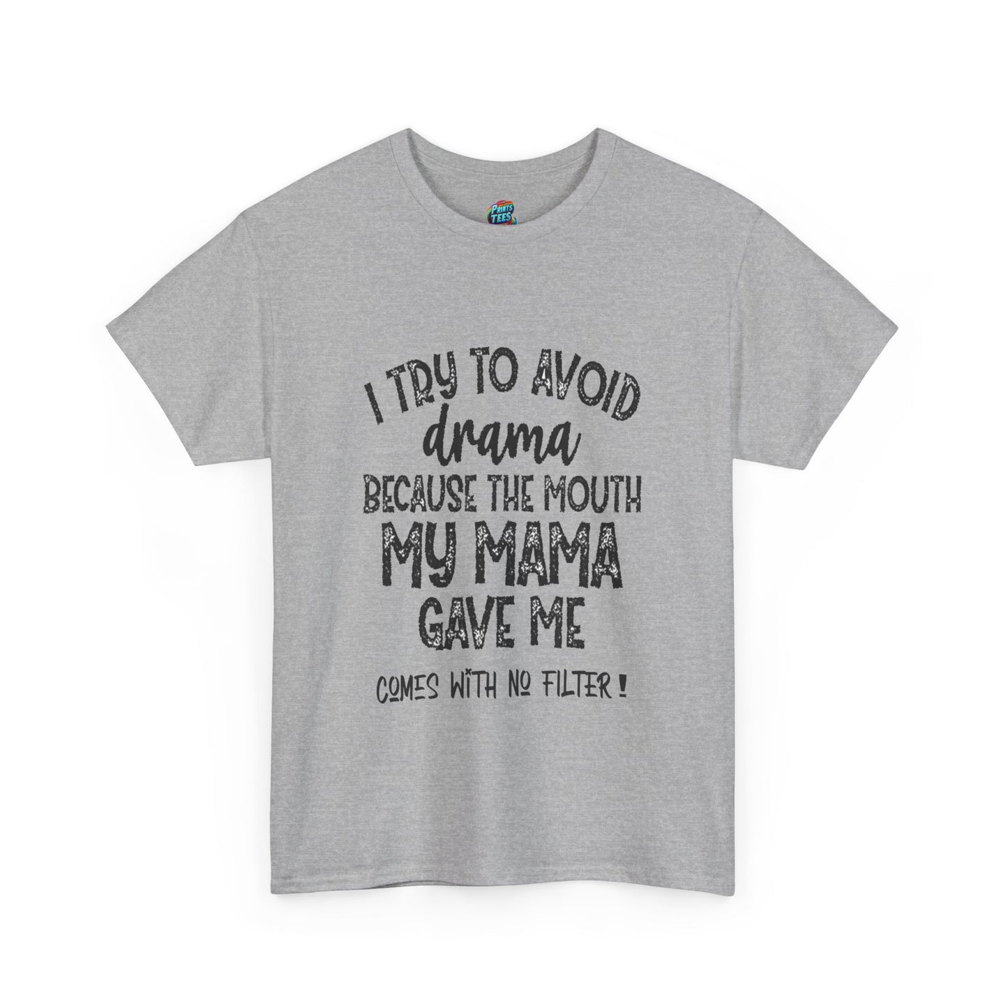 No Filter-Heavy Cotton Classic Tee