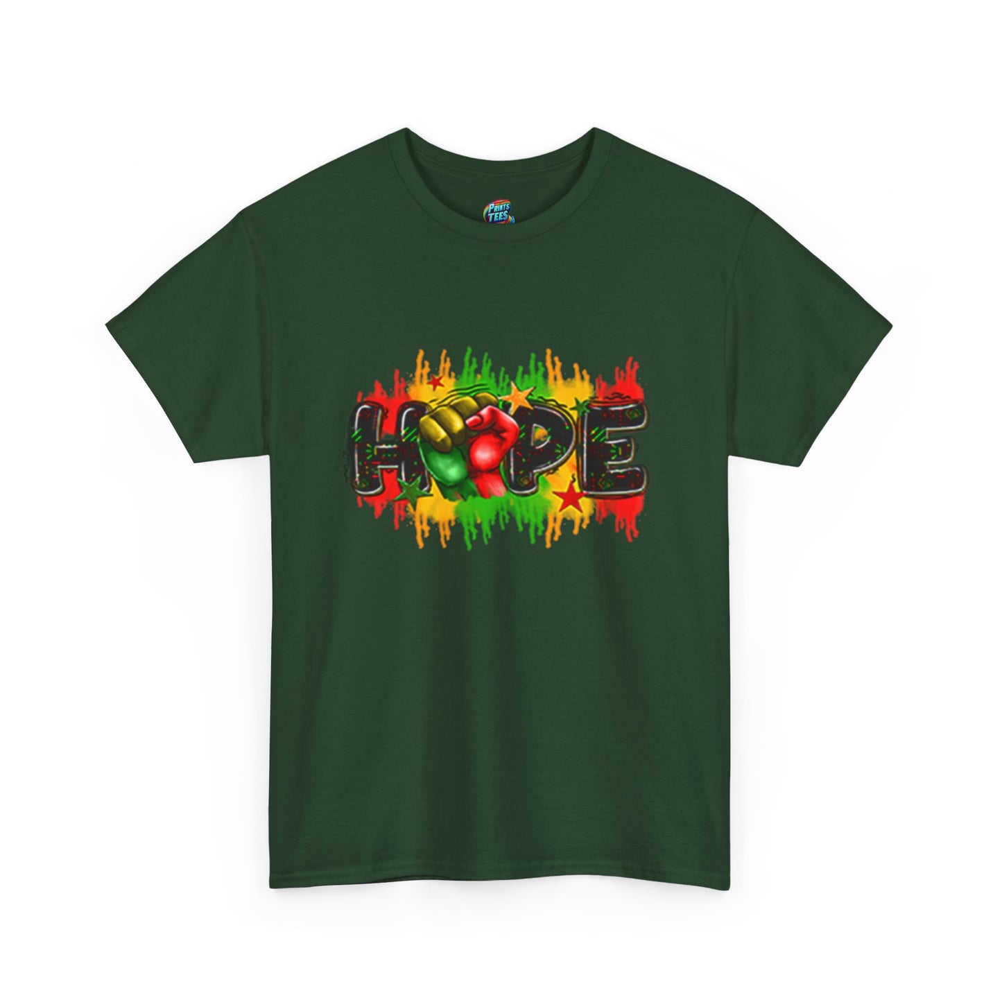 Hope Fist-Heavy Cotton Classic Tee