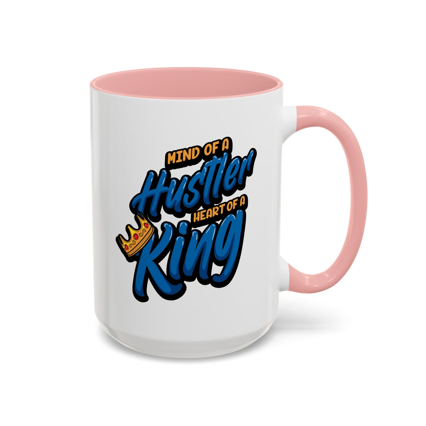 Mind of a Hustler-Accent Coffee Mug (11, 15oz)