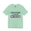 Caution-No Filter-Jersey Knit T-Shirt