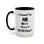 Overreact-Accent Coffee Mug (11, 15oz)