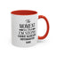 Outsmarted-Accent Coffee Mug (11, 15oz)
