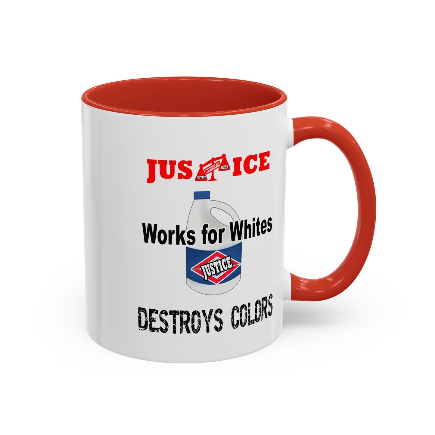 Justice System-Accent Coffee Mug (11, 15oz)