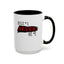 Never #2-Accent Coffee Mug (11, 15oz)