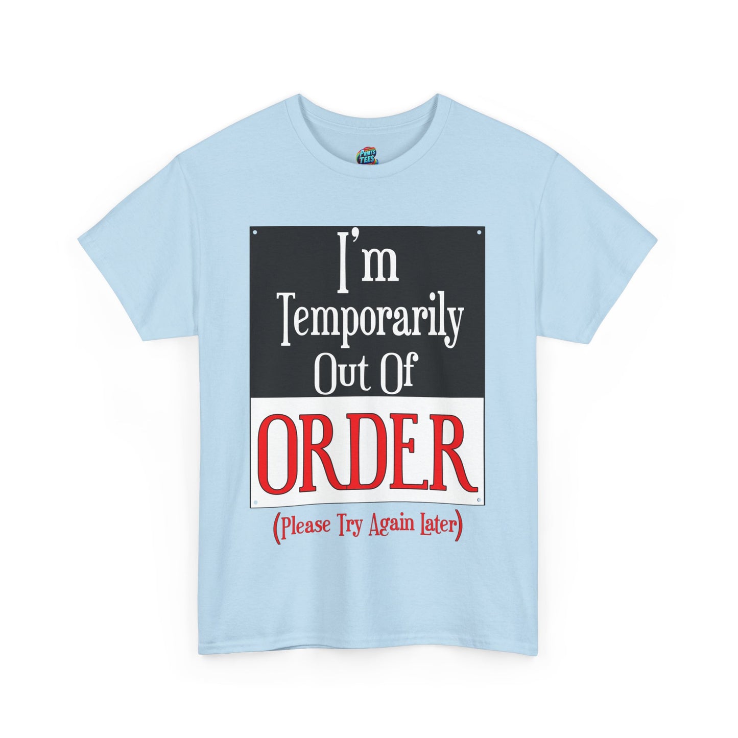 Out Of Order-Heavy Cotton Tee