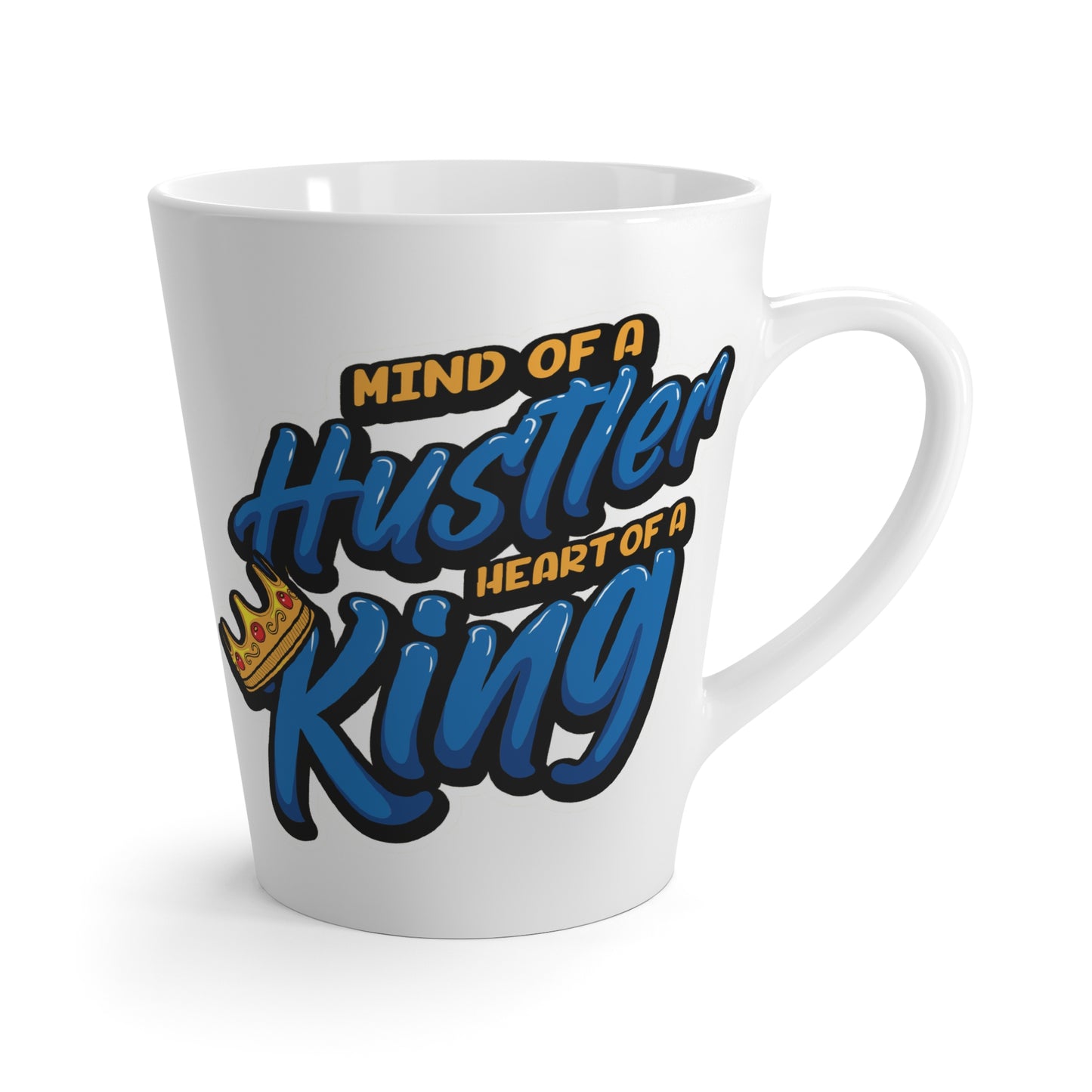 Mind of a Hustler-Latte Mug, 12oz
