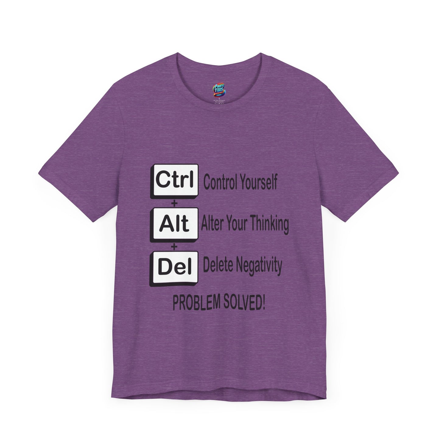 Ctrl-Alt-Del-Jersey Knit T-Shirt