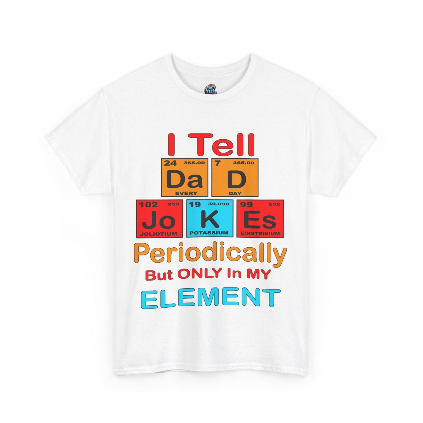 Dad Jokes-Heavy Cotton Classic Tee