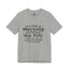 Missing-Jersey Knit T-Shirt