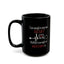 Stop Heart-Black Mug (11oz, 15oz)