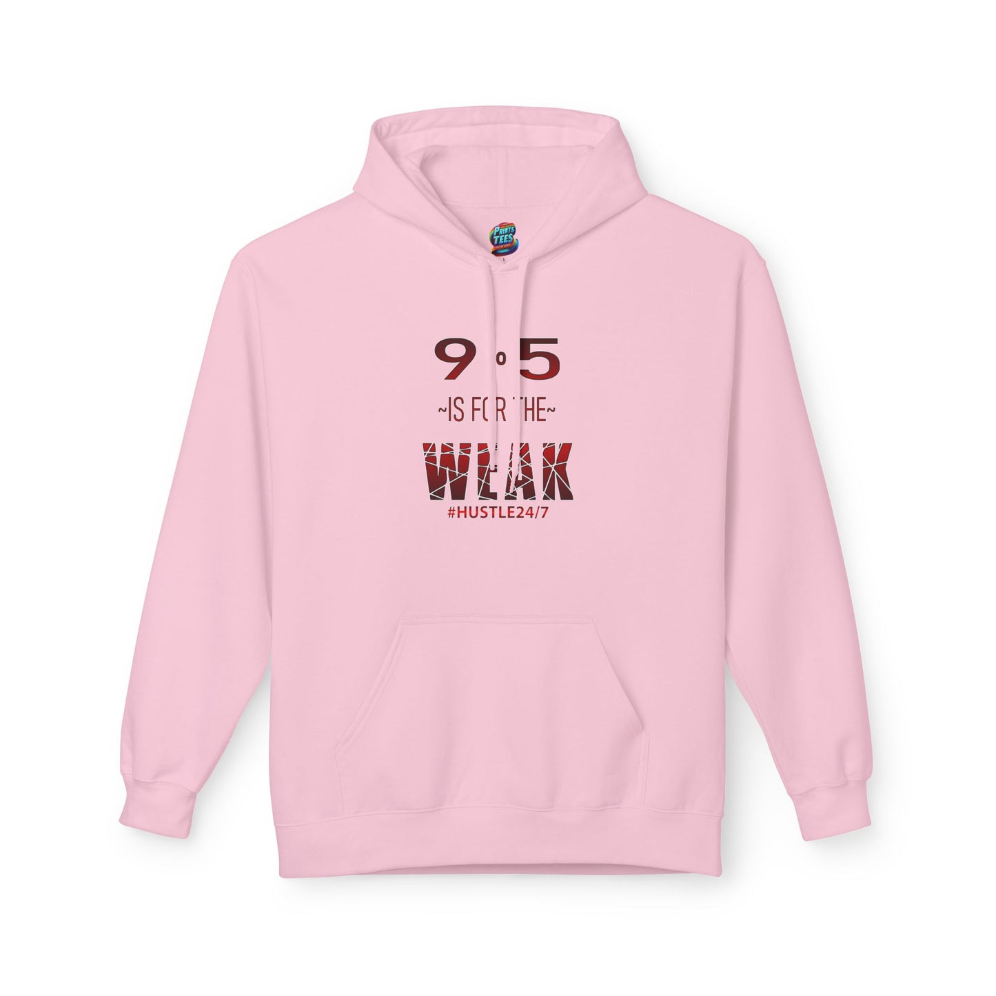 9 to 5-Midweight Softstyle Fleece Hoodie