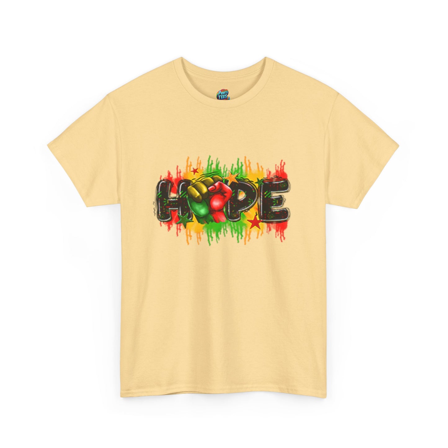 Hope Fist-Heavy Cotton Classic Tee