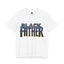 Black Father Panther Style-Jersey Knit T-Shirt