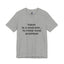 Mind Your Business Today-Jersey Knit T-Shirt