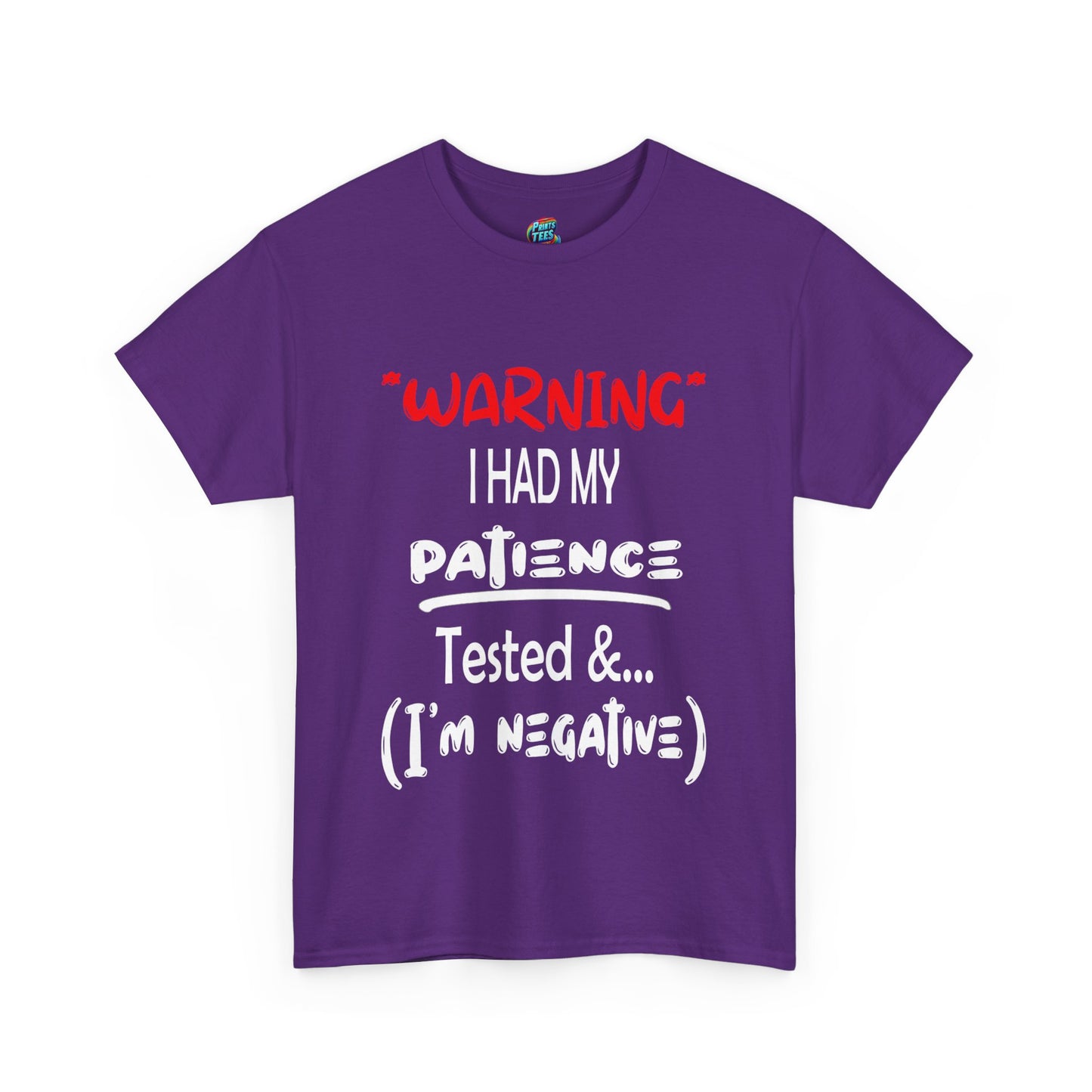 Patience Tested-Heavy Cotton Classic Tee