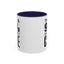 I Don't Care-Accent Coffee Mug (11, 15oz)