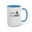 In Peace-Accent Coffee Mug (11, 15oz)