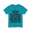 King of Dad Jokes-Heavy Cotton Classic Tee