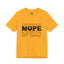Nope-Jersey Knit T-Shirt