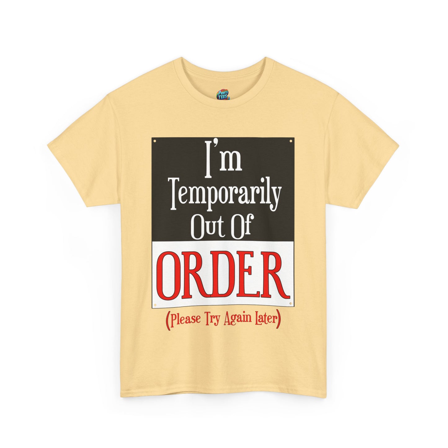 Out Of Order-Heavy Cotton Tee