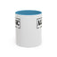 Allergic to Negative Energy-Accent Coffee Mug (11, 15oz)
