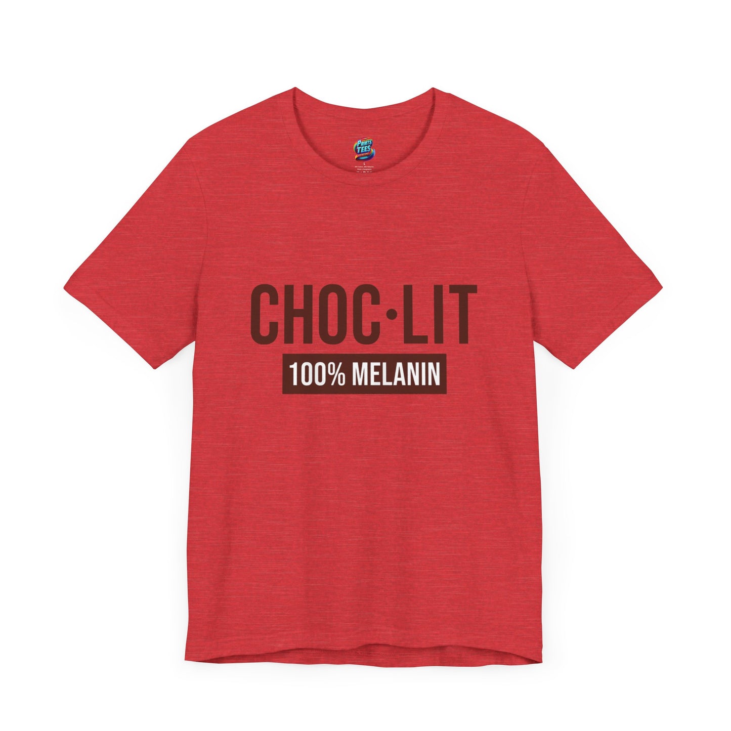 Choc-Lit-Jersey Knit T-Shirt