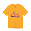 Mixed Perfectly-Jersey Knit T-Shirt