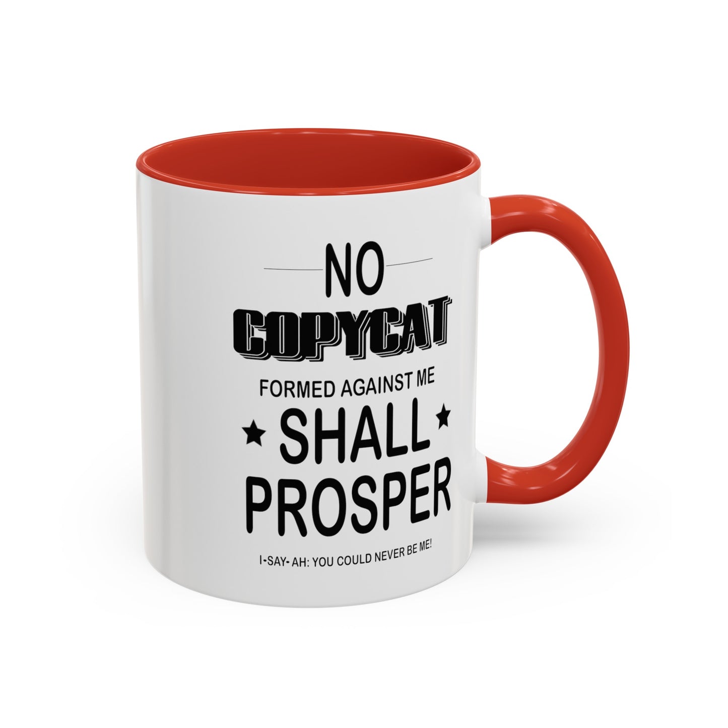 No Copycat-Accent Coffee Mug (11, 15oz)