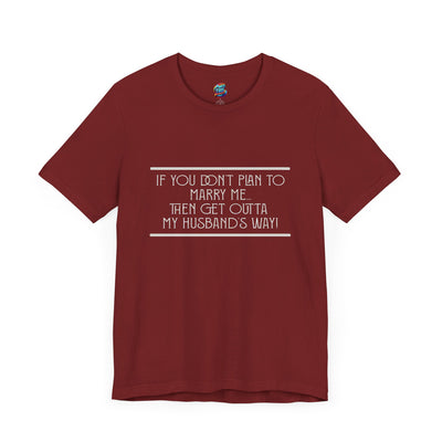 Marry Me-Jersey Knit T-Shirt