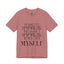 Hard to Impress-Jersey Knit T-Shirt