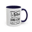 Giving a Crap-Accent Coffee Mug (11, 15oz)