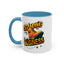 Standing on Business-Tim Boot-Accent Coffee Mug (11, 15oz)