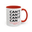 Through Christ-Accent Coffee Mug (11, 15oz)