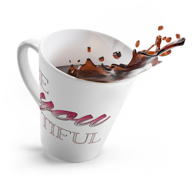Beyoutiful-Latte Mug, 12oz