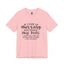Missing-Jersey Knit T-Shirt