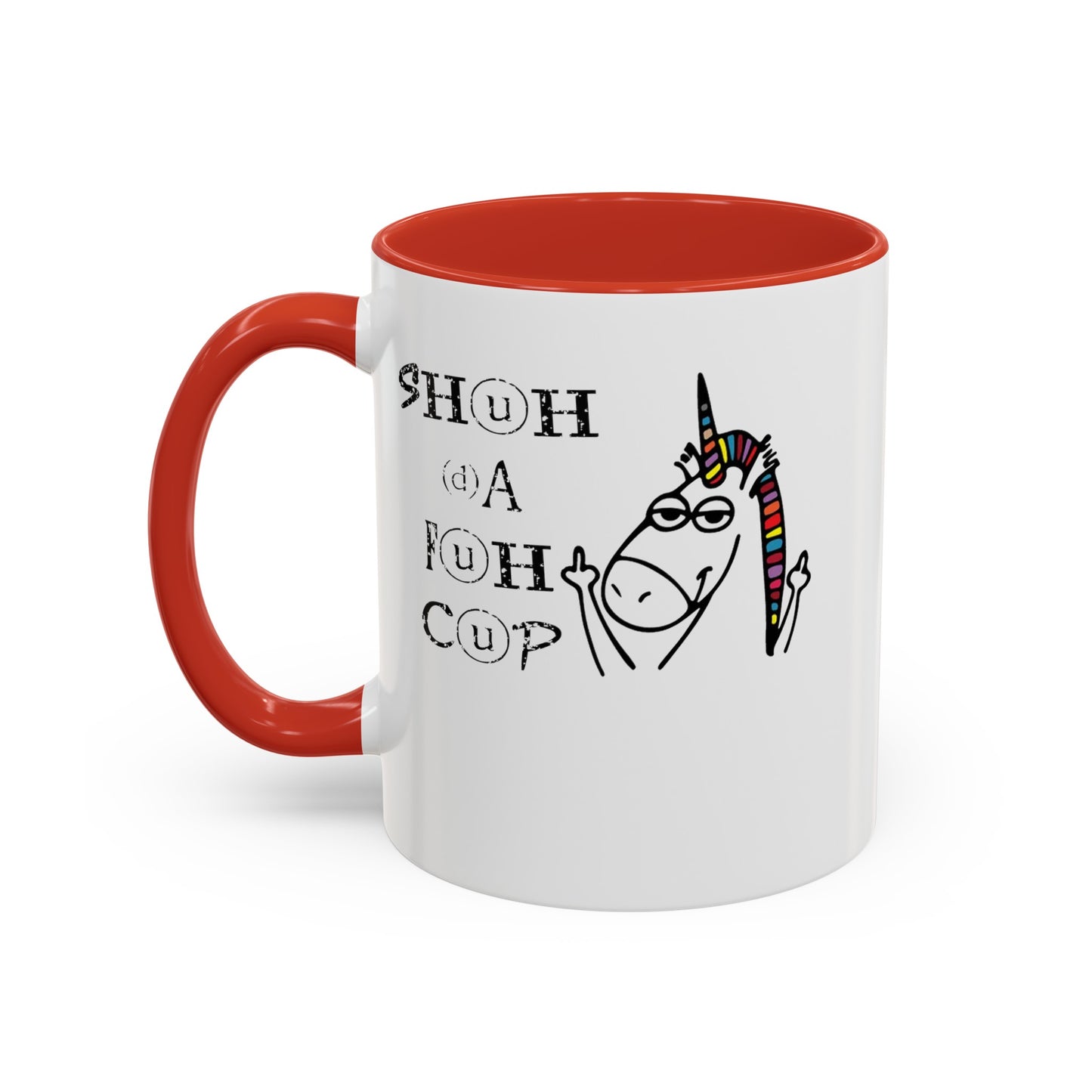 Shuhdafuhcup-Accent Coffee Mug (11, 15oz)