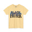 Black Father Panther Style-Heavy Cotton Classic Tee
