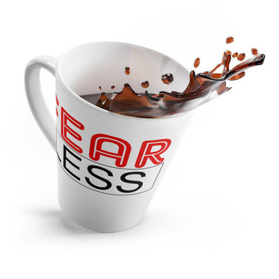 Fear-Less-Latte Mug, 12oz