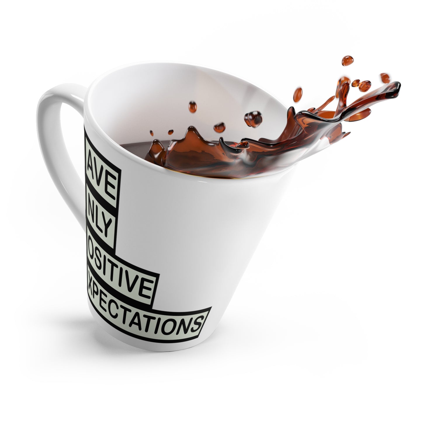 Hope Blocks-Latte Mug, 12oz