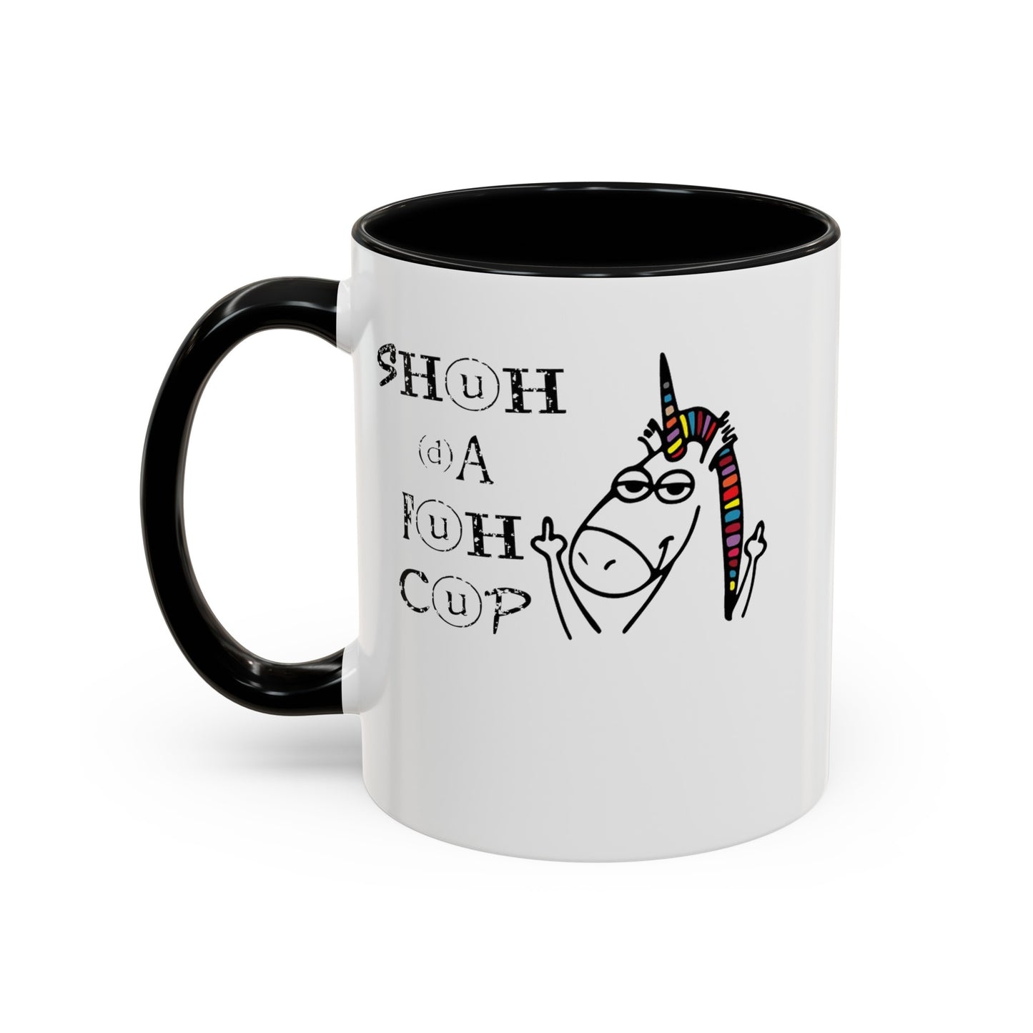 Shuhdafuhcup-Accent Coffee Mug (11, 15oz)
