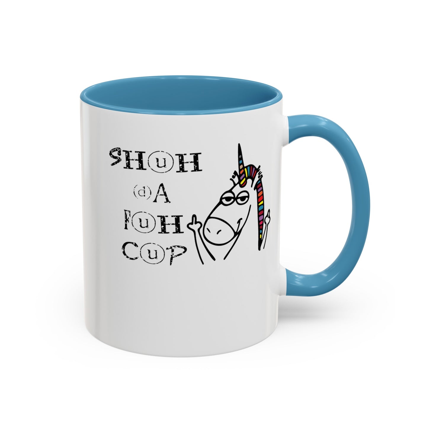Shuhdafuhcup-Accent Coffee Mug (11, 15oz)