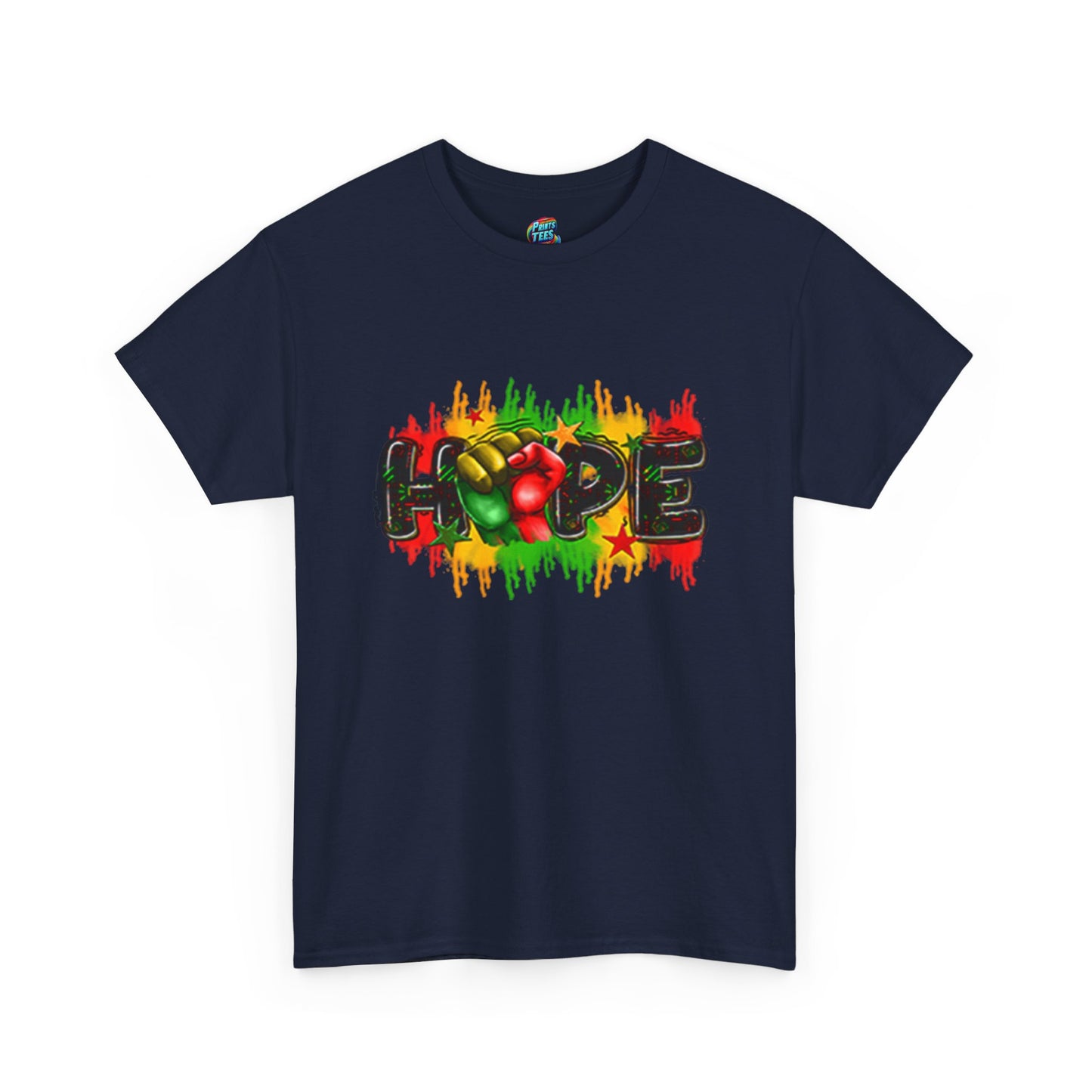 Hope Fist-Heavy Cotton Classic Tee