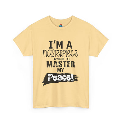 Master Peace-Black-Heavy Cotton Classic Tee