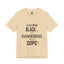 Black Is Dangerous-Jersey Knit T-Shirt