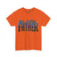 Black Father Panther Style-Heavy Cotton Classic Tee